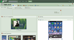 Desktop Screenshot of magic-jowol.deviantart.com