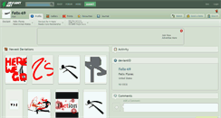 Desktop Screenshot of felix-69.deviantart.com