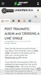 Mobile Screenshot of linkinpark-fc.deviantart.com