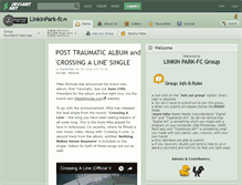 Tablet Screenshot of linkinpark-fc.deviantart.com