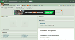 Desktop Screenshot of khrp-da.deviantart.com