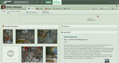 Desktop Screenshot of moshe-matarasso.deviantart.com
