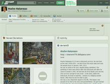 Tablet Screenshot of moshe-matarasso.deviantart.com