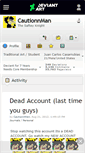 Mobile Screenshot of cautionnman.deviantart.com