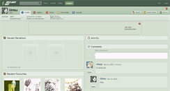 Desktop Screenshot of gintsu.deviantart.com