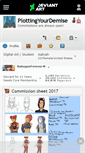 Mobile Screenshot of plottingyourdemise.deviantart.com