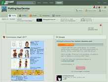 Tablet Screenshot of plottingyourdemise.deviantart.com