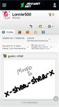 Mobile Screenshot of lonnie500.deviantart.com
