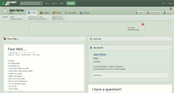 Desktop Screenshot of dark-faries.deviantart.com