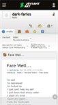 Mobile Screenshot of dark-faries.deviantart.com