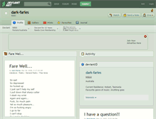 Tablet Screenshot of dark-faries.deviantart.com