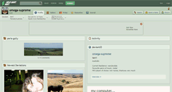 Desktop Screenshot of omega-supreme.deviantart.com