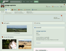 Tablet Screenshot of omega-supreme.deviantart.com