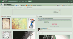 Desktop Screenshot of jeff-la-bleue.deviantart.com