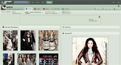 Desktop Screenshot of antivil.deviantart.com