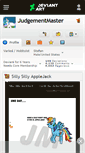 Mobile Screenshot of judgementmaster.deviantart.com