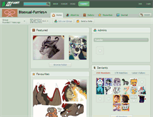 Tablet Screenshot of bisexual-furries.deviantart.com