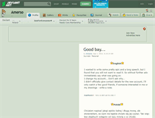 Tablet Screenshot of amerso.deviantart.com