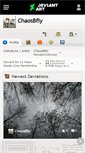 Mobile Screenshot of chaosbfly.deviantart.com