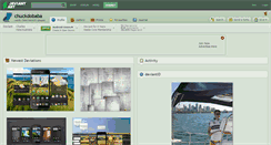 Desktop Screenshot of chuckdobaba.deviantart.com