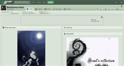 Desktop Screenshot of blackdemon-rock.deviantart.com