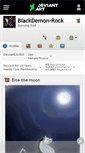 Mobile Screenshot of blackdemon-rock.deviantart.com