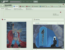 Tablet Screenshot of fenix2000.deviantart.com