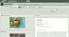 Desktop Screenshot of draculasbride01.deviantart.com