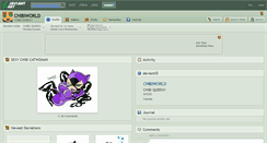 Desktop Screenshot of chibiworld.deviantart.com