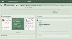 Desktop Screenshot of cbltv.deviantart.com
