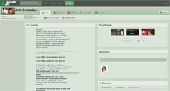 Desktop Screenshot of anti-jinxasuka.deviantart.com
