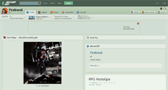 Desktop Screenshot of firebrandi.deviantart.com