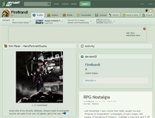 Tablet Screenshot of firebrandi.deviantart.com