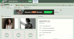 Desktop Screenshot of donarita.deviantart.com