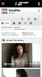 Mobile Screenshot of donarita.deviantart.com