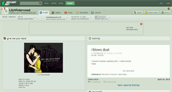 Desktop Screenshot of lilywinterwood.deviantart.com