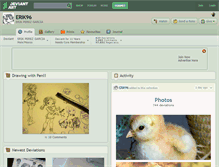 Tablet Screenshot of erik96.deviantart.com