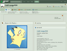 Tablet Screenshot of came-manga-ron.deviantart.com