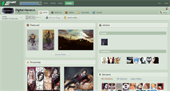 Desktop Screenshot of digital-haven.deviantart.com