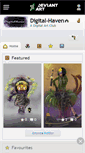 Mobile Screenshot of digital-haven.deviantart.com
