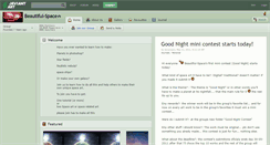Desktop Screenshot of beautiful-space.deviantart.com