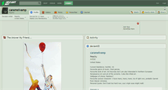 Desktop Screenshot of caramelvamp.deviantart.com