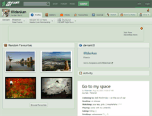 Tablet Screenshot of illidankan.deviantart.com