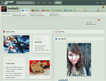 Tablet Screenshot of inukikaxd.deviantart.com