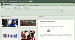 Desktop Screenshot of dragoneize.deviantart.com