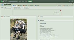 Desktop Screenshot of kitten-stock.deviantart.com