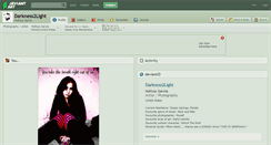 Desktop Screenshot of darkness2light.deviantart.com