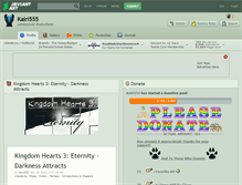 Tablet Screenshot of kairi555.deviantart.com