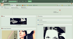 Desktop Screenshot of owca2512.deviantart.com