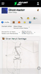Mobile Screenshot of ghost-master.deviantart.com